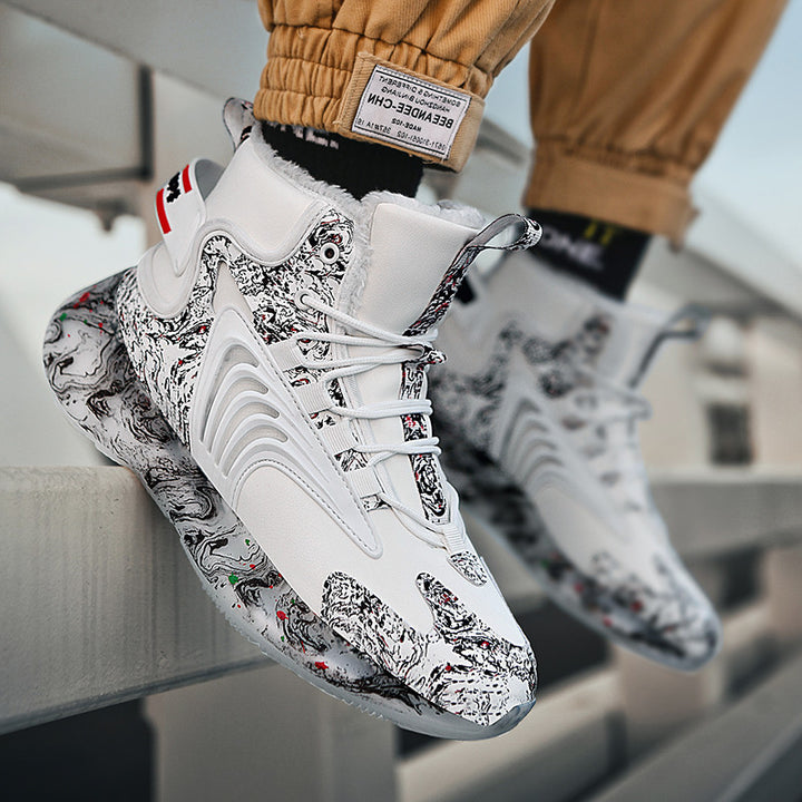 Damen High-Top Sneakers mit isoliertem Innenfutter und rutschfester Sohle Drune