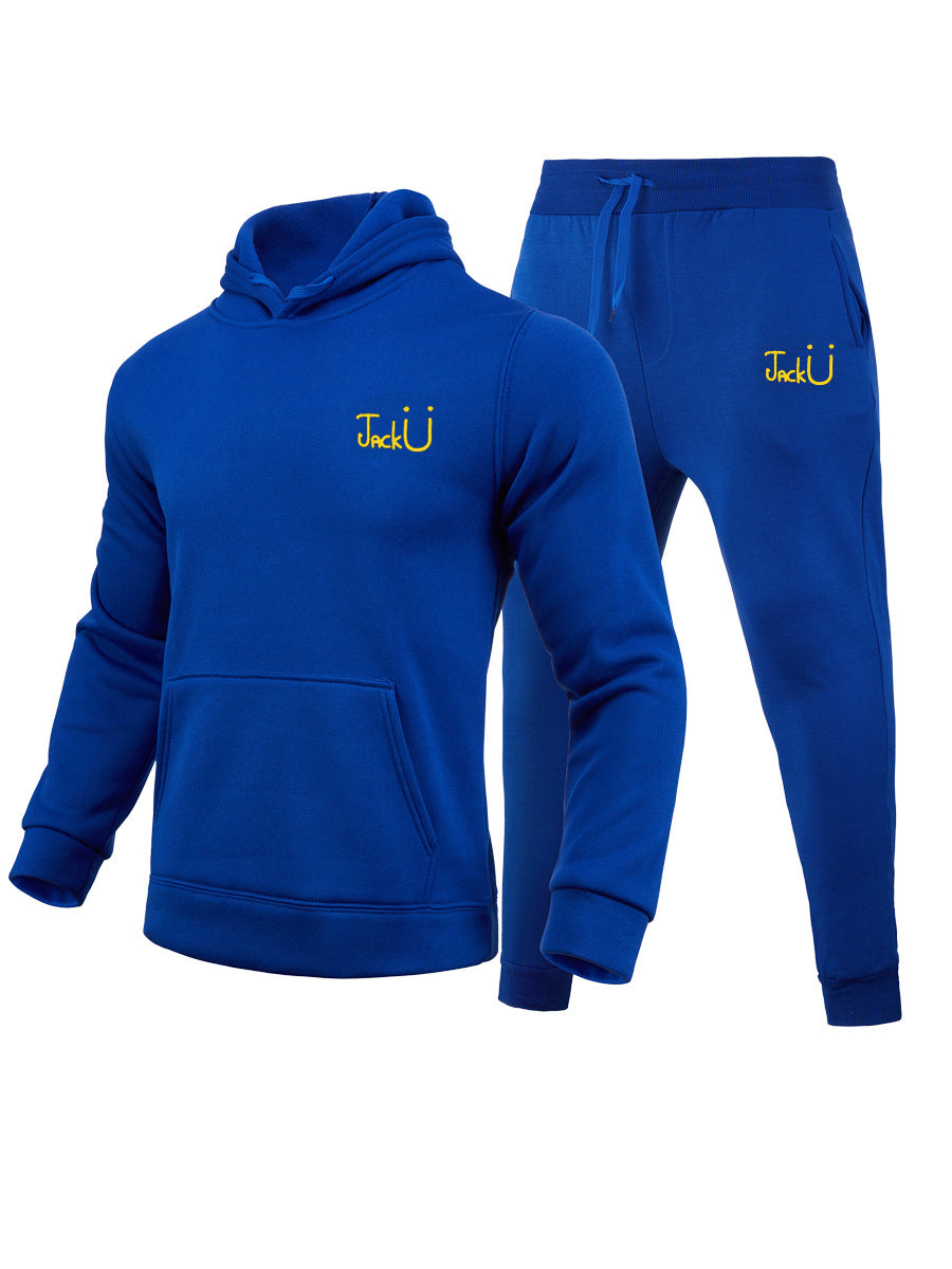 Damen Bequemer Kapuzenpullover und Jogginghose Set Drune