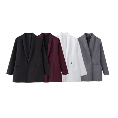 Damen Blazerjacke mit lässigem Schnitt Drune