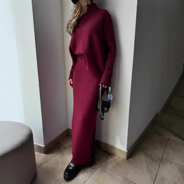 Damen Strickkleid im lässigen Oversized-Schnitt Drune