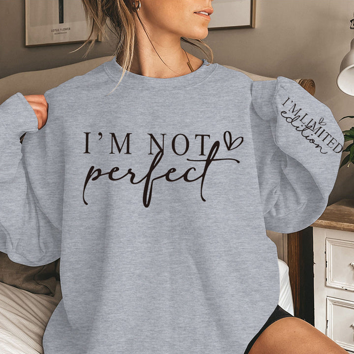 Damen Oversized Sweater mit Aufdruck und begrenzter Edition Drune