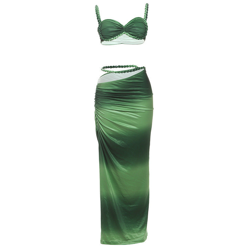 Damen Bikiniset mit elegantem Wickelrock Drune