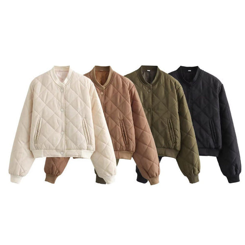 Damen gesteppte Übergangsjacke mit komfortablem Schnitt und praktischen Taschen Drune