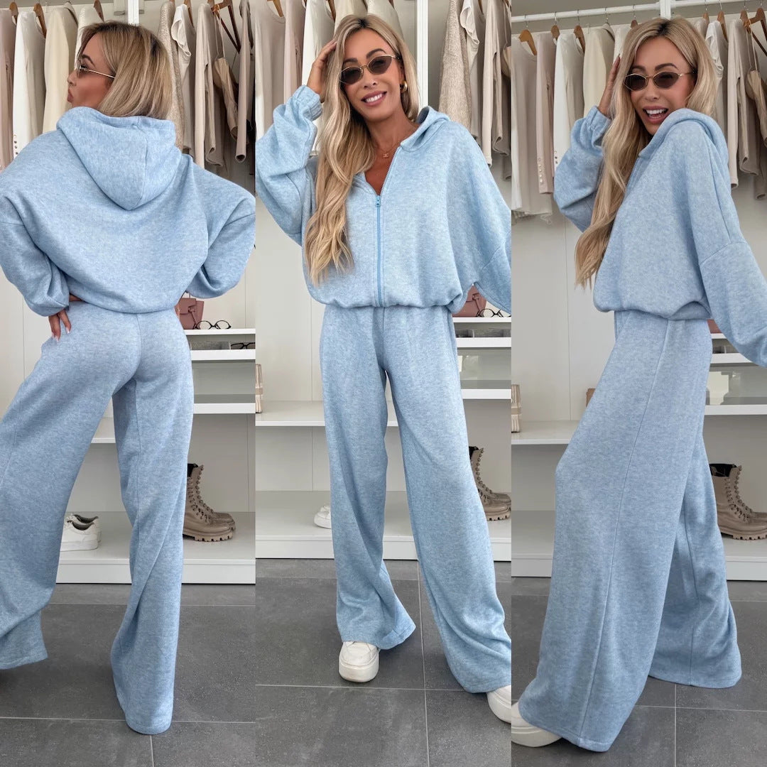 Damen modischer und bequemer Kapuzenoverall Drune
