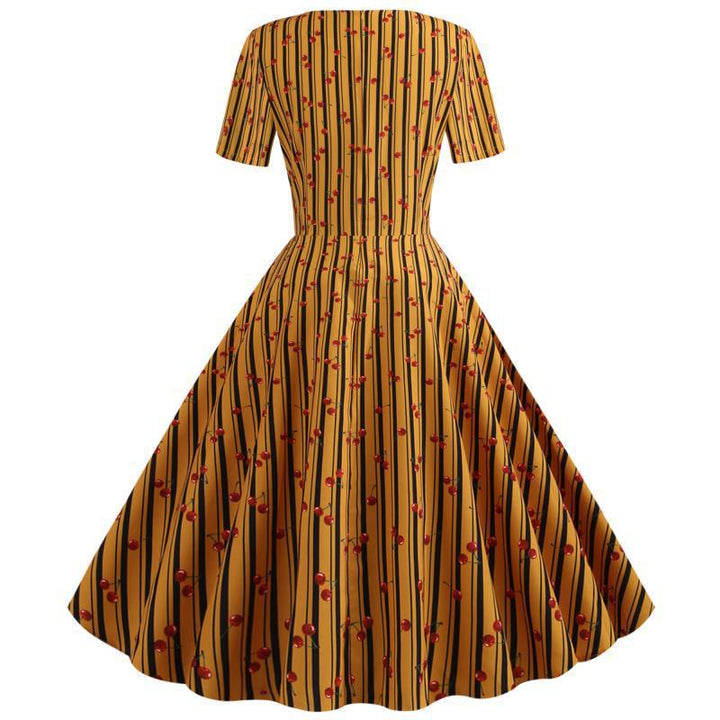 Damen Wickelkleid mit floralem Muster und asymmetrischem Saum Drune
