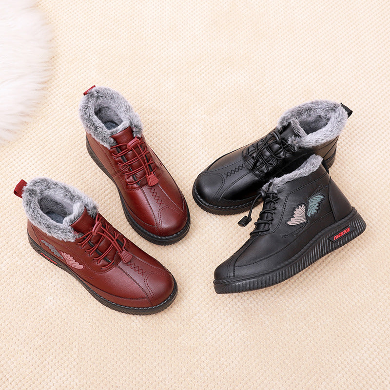 Damen Winterstiefel mit kuscheligem Futter Drune