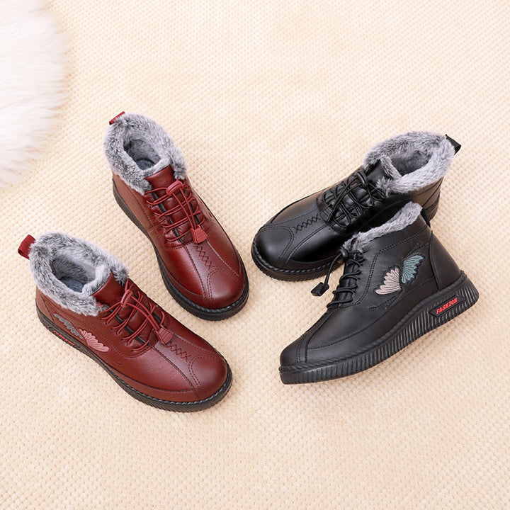 Damen Winterstiefel mit kuscheligem Futter Drune