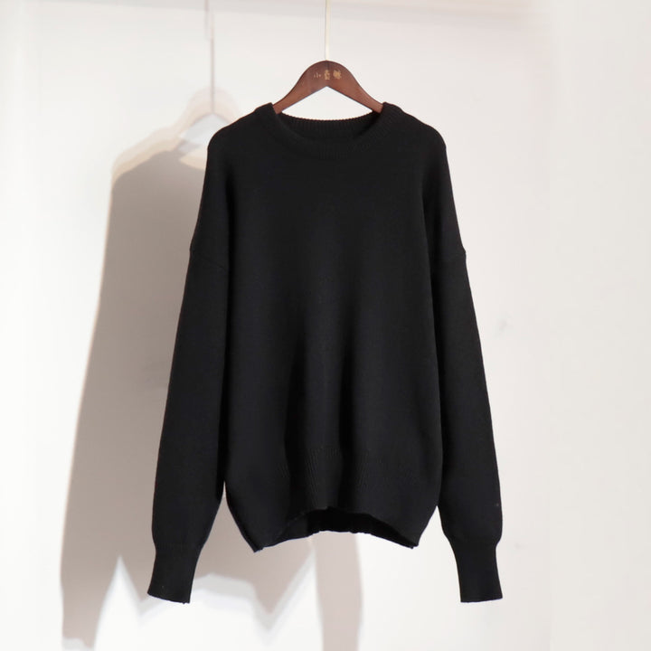 Damen Oversized Pullover mit strukturiertem Strickmuster Drune
