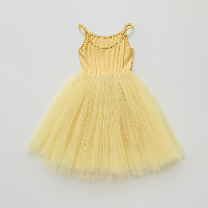 Mädchen Tüll Skater Tanzkleid Drune