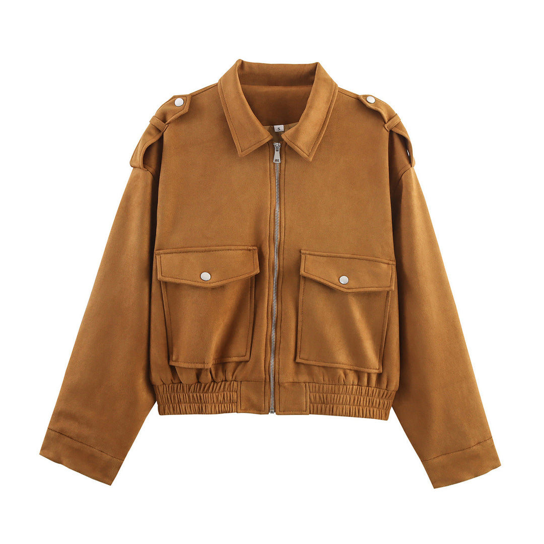 Damen Utility-Jacke mit praktischen Taschen und modernem Schnitt Drune