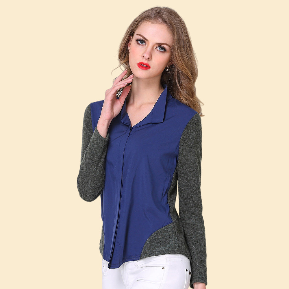 Damen Sportliches Langarmshirt mit funktionalen Seitentaschen Drune