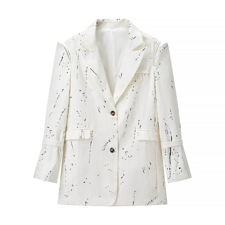 Damen trendiger Oversized-Blazer Drune
