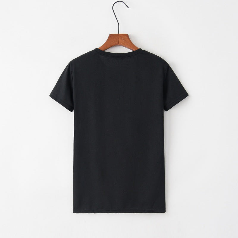 Damen T-Shirt mit kreativem Kunstprint Drune