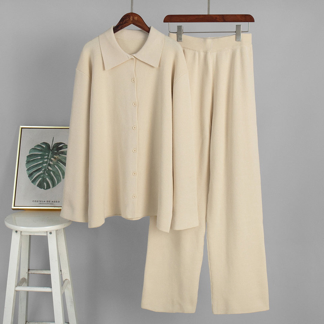 Damen Strickoberteil mit schickem Rippmuster Drune