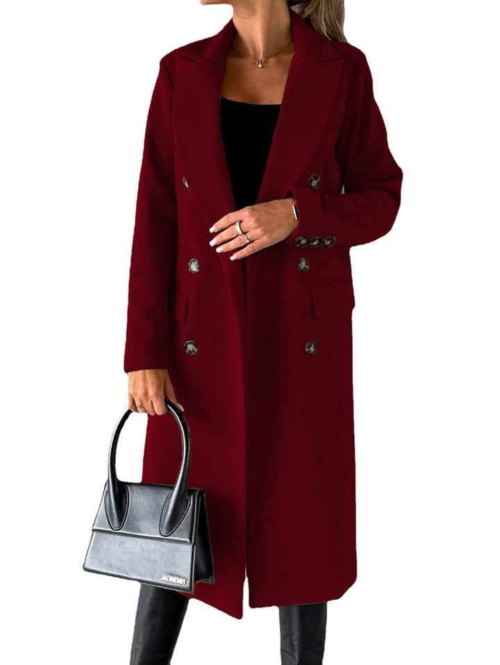 Damen Eleganter und modischer doppelter Blazer Drune