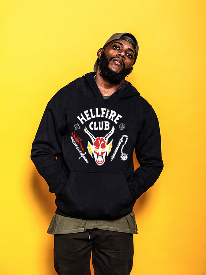 Herren Kapuzenpullover mit auffälligem Motiv und einzigartigem Druck Drune