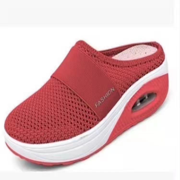 Damen Bequeme Luftpolster-Slipper mit atmungsaktivem Obermaterial Drune