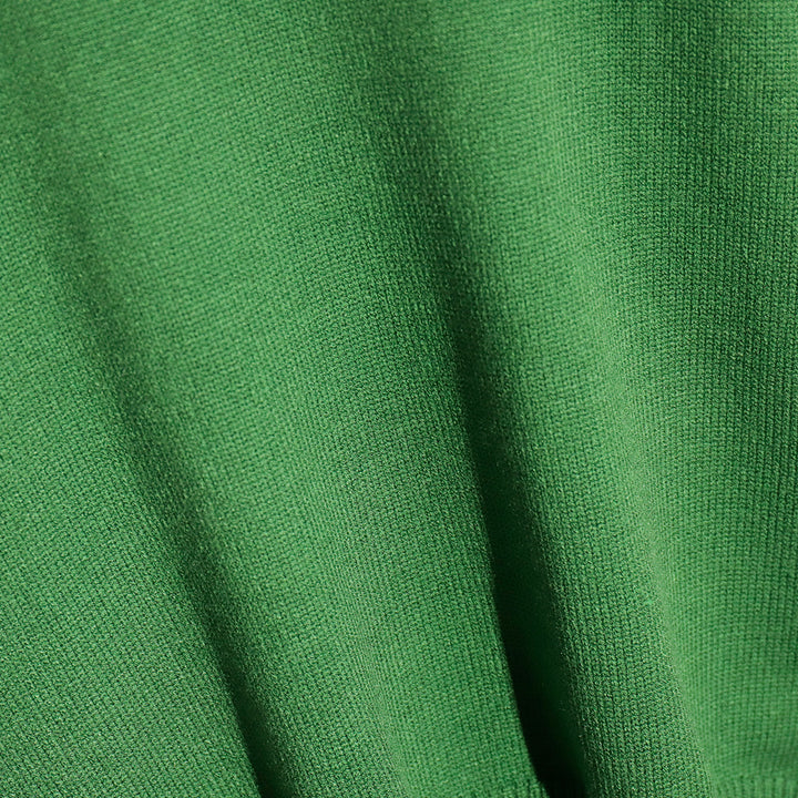 Damen Grobstrickpullover mit weitem Schnitt und lässigem V-Ausschnitt Drune