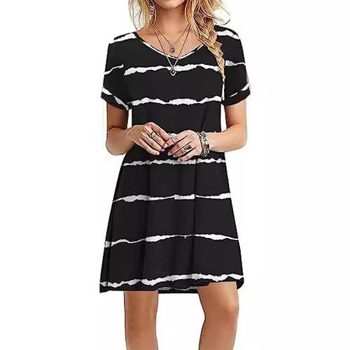 Damen lässiges Strandkleid Drune