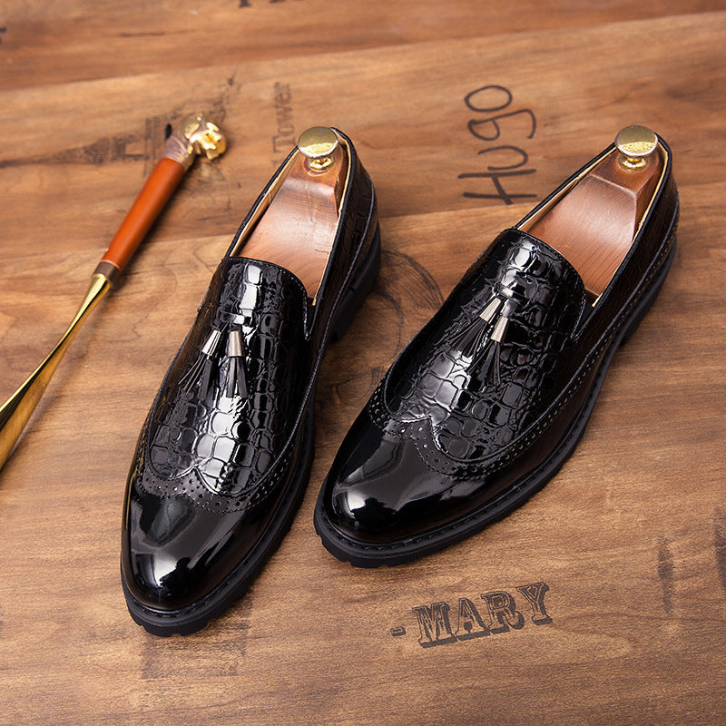 Herren Mokassins mit eleganter Quaste und hochwertigem Leder Drune