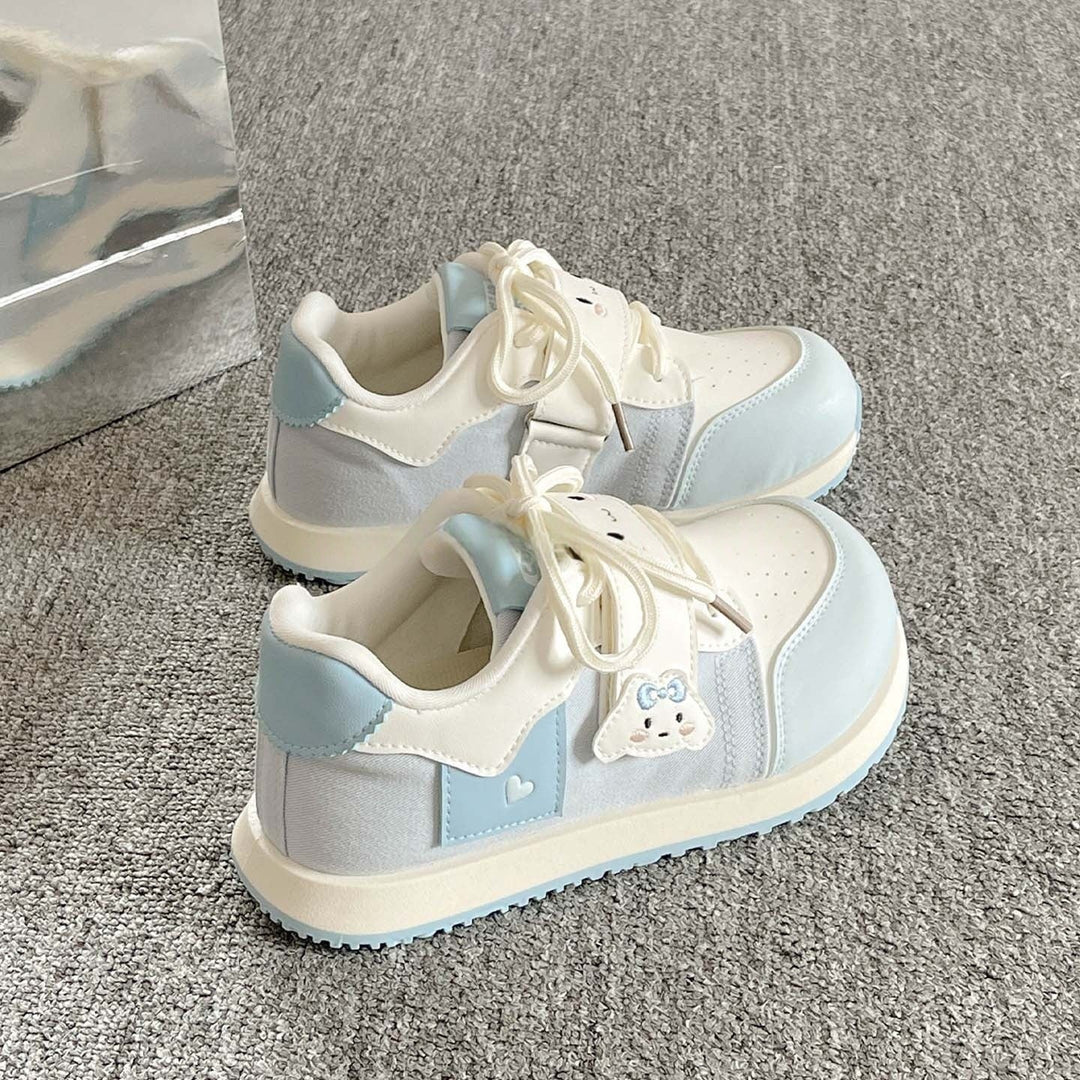 Damen Sportliche Sneakers mit niedlichen Tiermotiven und komfortabler Sohle Drune