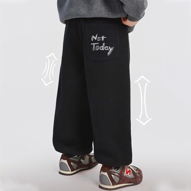 Jungen bequeme Sweatpants mit einzigartigem Design Drune