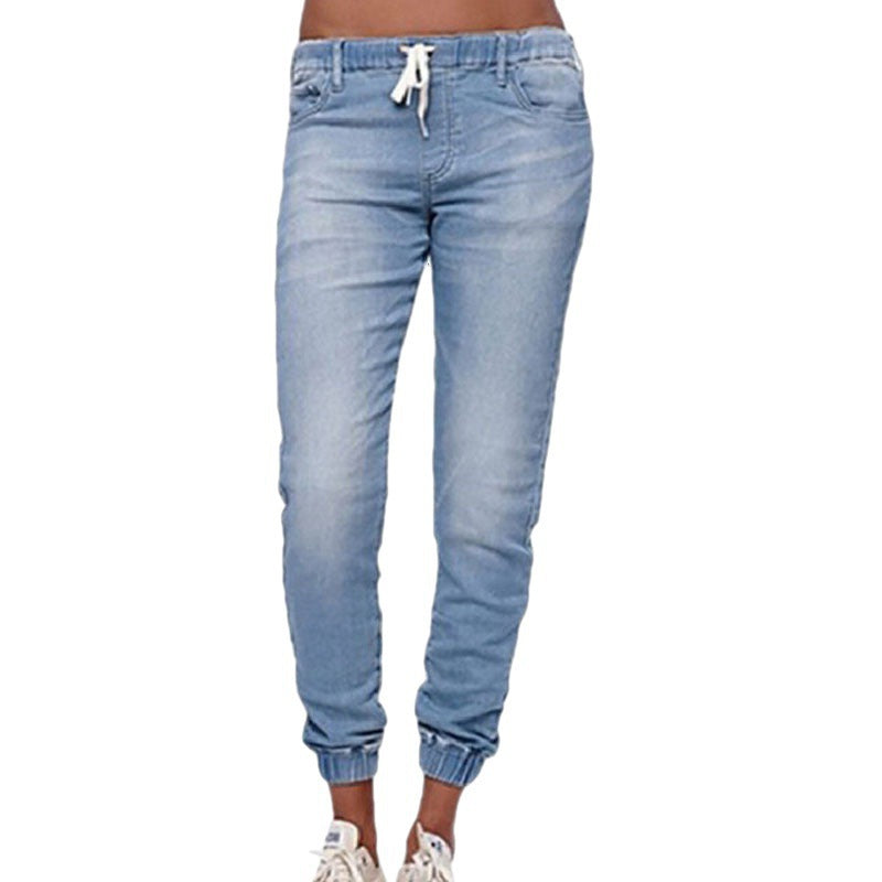Damen Joggingjeans mit elastischem Bund und praktischen Taschen Drune