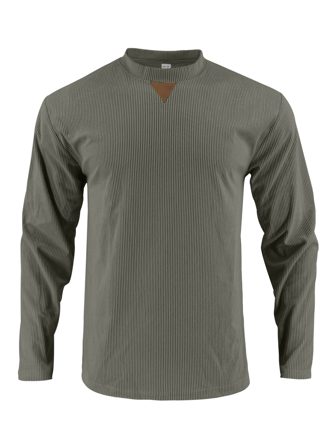 Herren Langarmshirt mit strukturiertem Rippdesign Drune