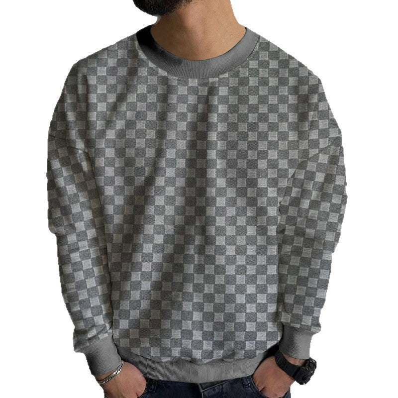 Herren modisches Sweatshirt mit strukturiertem Obermaterial und lässigem Schnitt Drune
