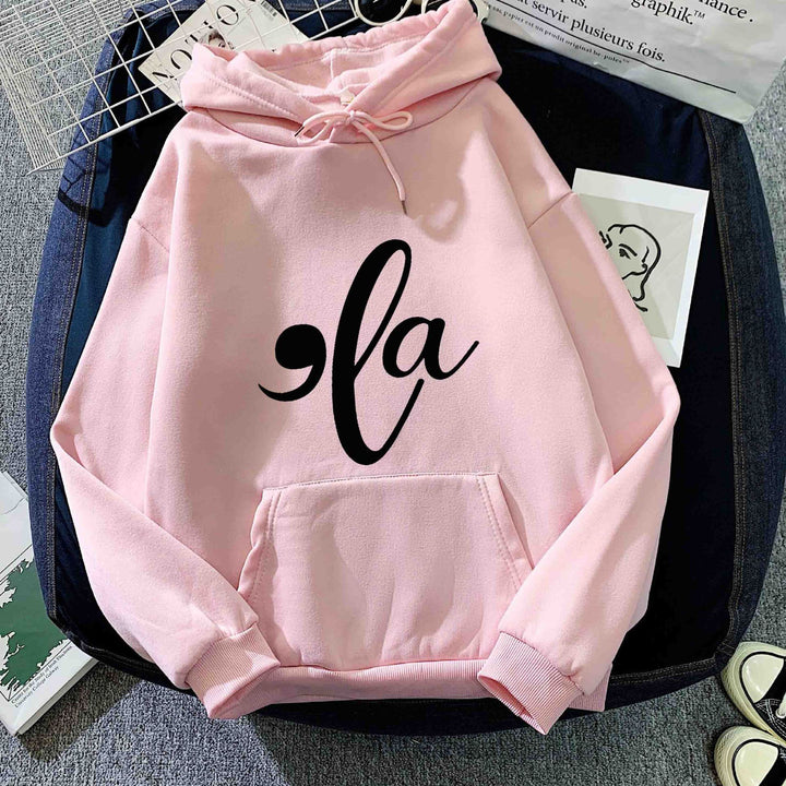 Damen Kapuzenpullover mit kreativem Grafikdesign Drune