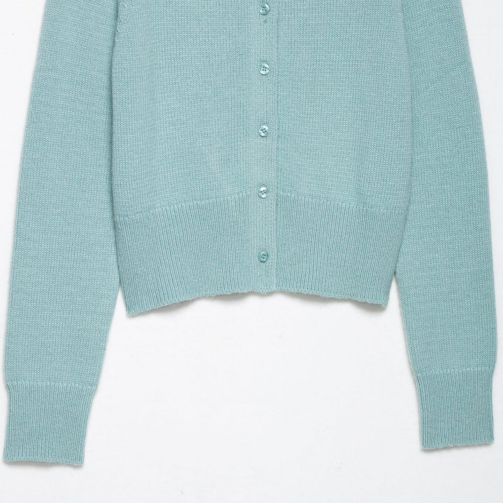 Damen Feinstrick-Cardigan mit Rundhalsausschnitt Drune