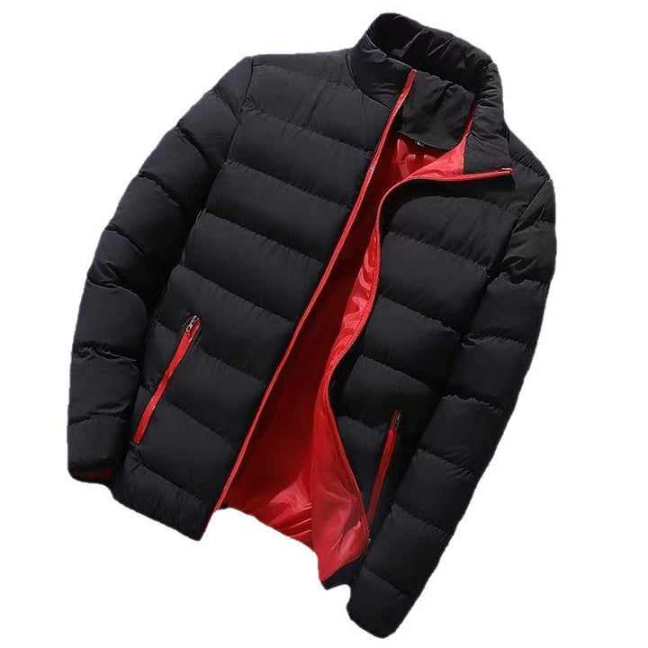 Herren nan gesteppte Thermojacke mit hohem Stehkragen und wasserabweisender Außenhülle Drune
