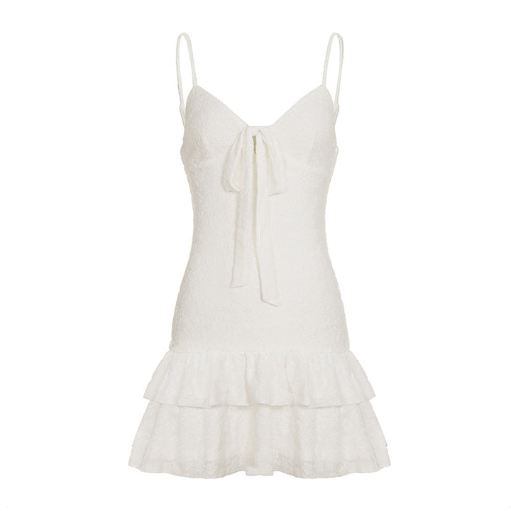 Damen Sommerkleid mit verspieltem Volant Drune