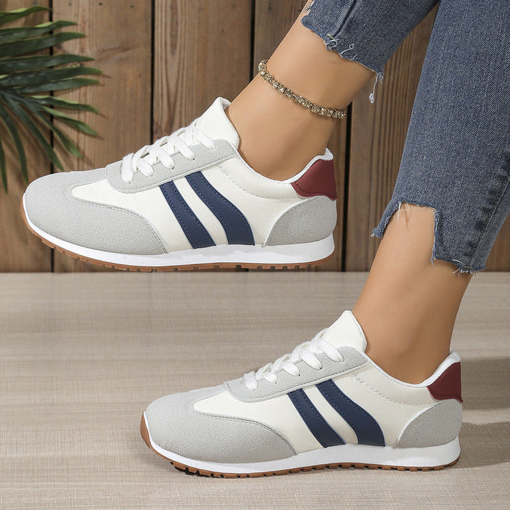 Damen Freizeitsneaker mit atmungsaktivem Obermaterial und rutschfester Sohle Drune