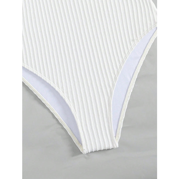 Damen High-Waist Badeanzug mit Cut-Out Drune
