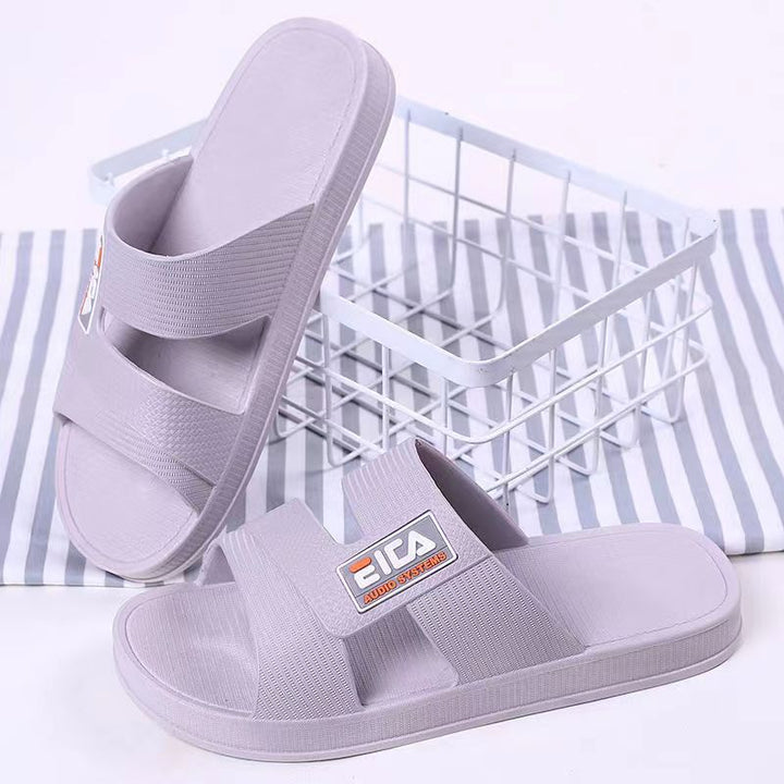 Damen Bequeme Badeschuhe mit verstellbaren Riemen Drune