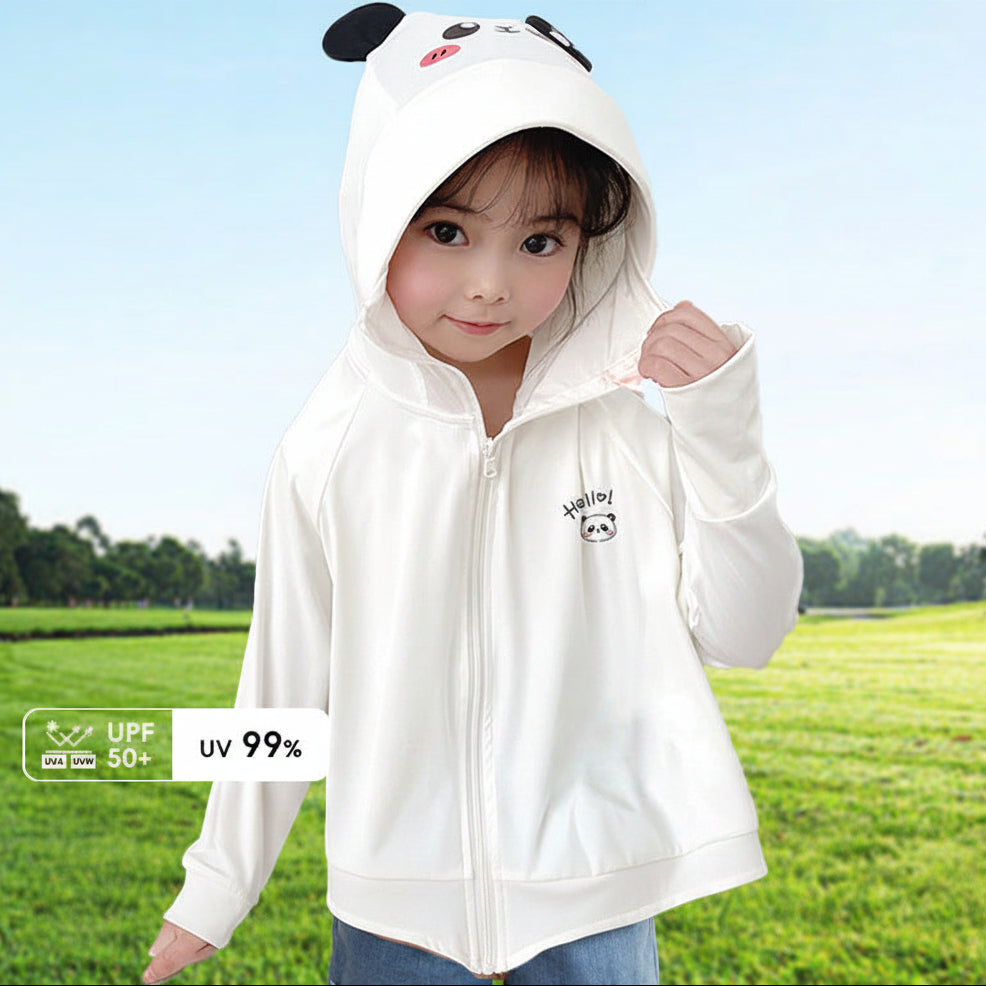 Damen sportliche UV-Schutzjacke mit Kapuze Drune