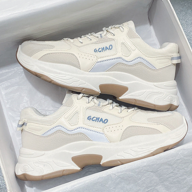 Damen Sportliche Sneakers mit atmungsaktiven Einsätzen und flexibler Sohle Drune