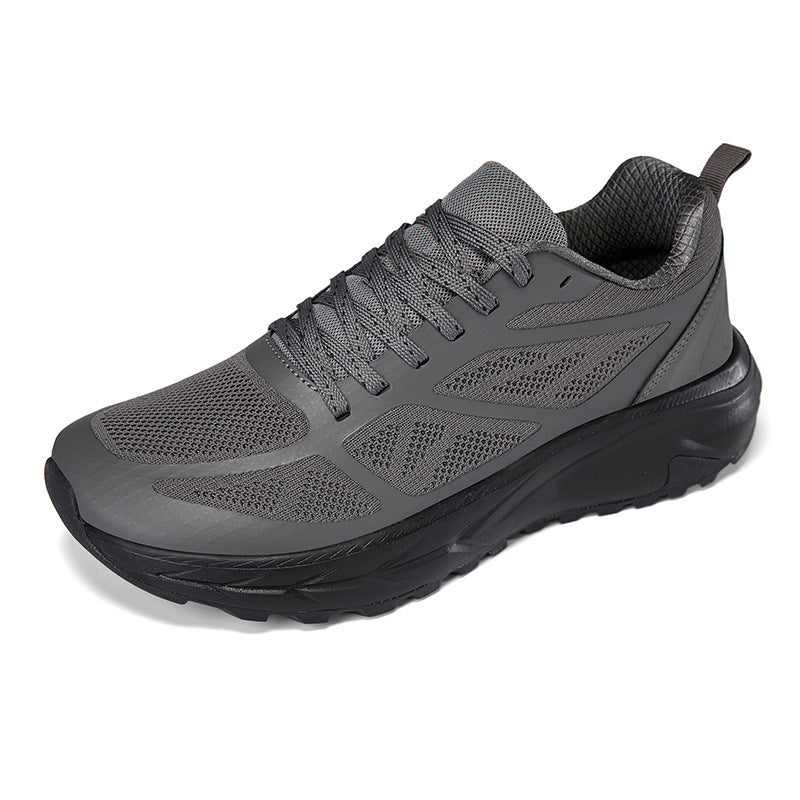 Herren nan gedämpfter Laufsneaker mit stoßdämpfender Zwischensohle und profilierter Gummisohle Drune
