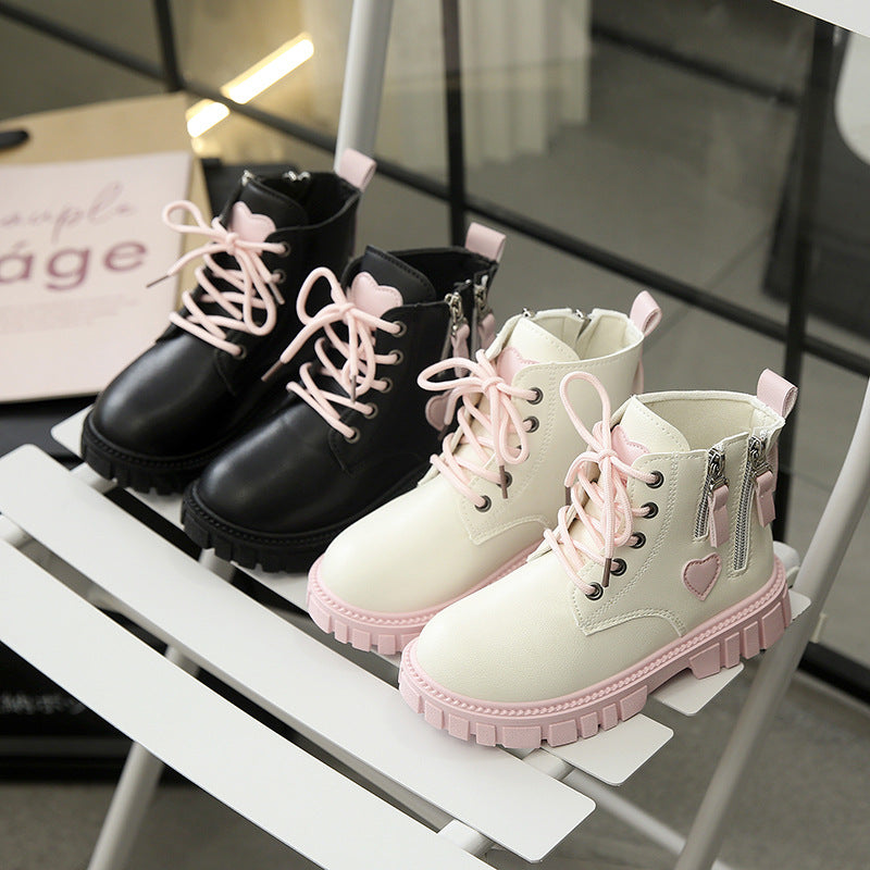 Damen Modische Boots mit praktischer Reißverschlussfunktion und rutschfester Sohle Drune