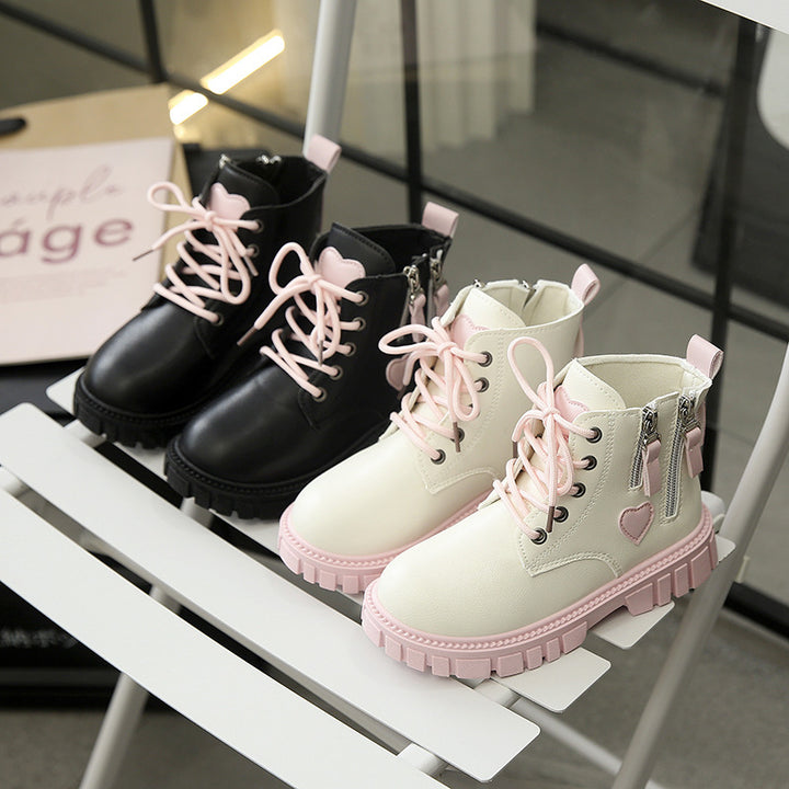 Damen Modische Boots mit praktischer Reißverschlussfunktion und rutschfester Sohle Drune