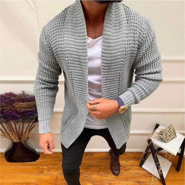 Herren Strickjacke mit modernem Schnitt Drune