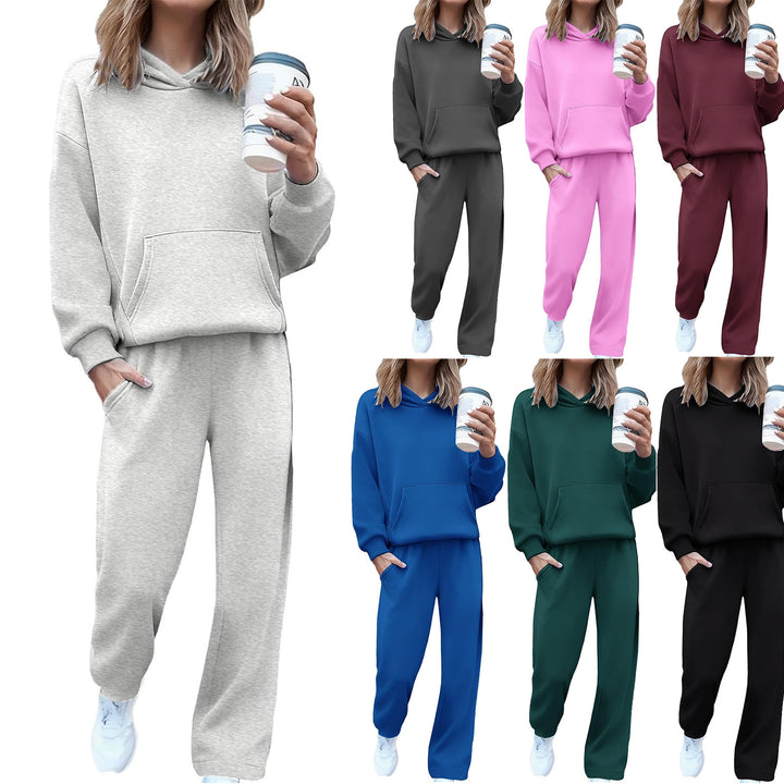 Damen lässiges und bequemes Freizeit-Set mit extra weitem Schnitt Drune