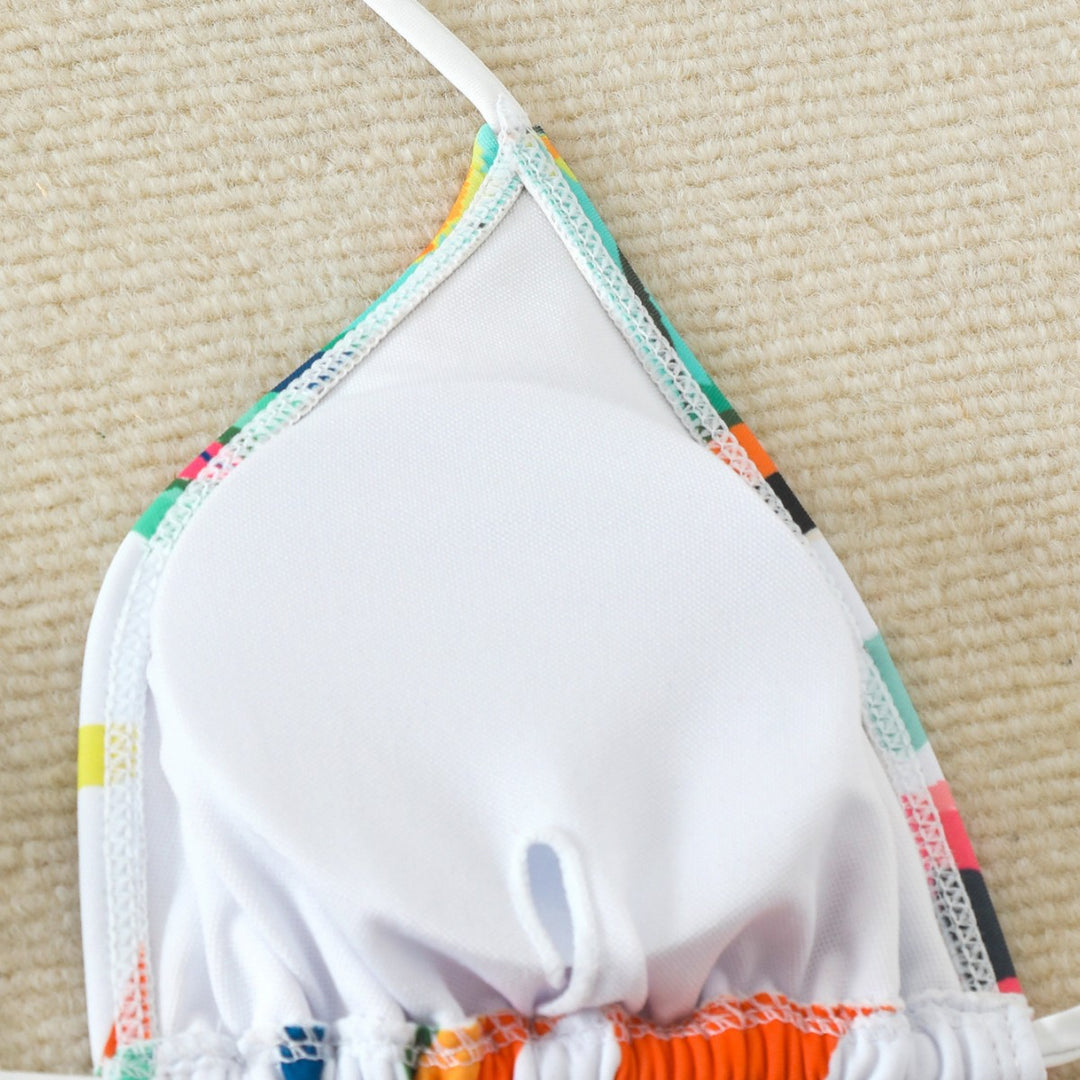 Damen Bikiniset mit lässigem Strandkleid Drune