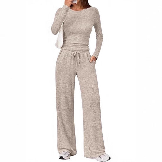 Damen gemütliches Lounge-Set mit weitem Schnitt Drune