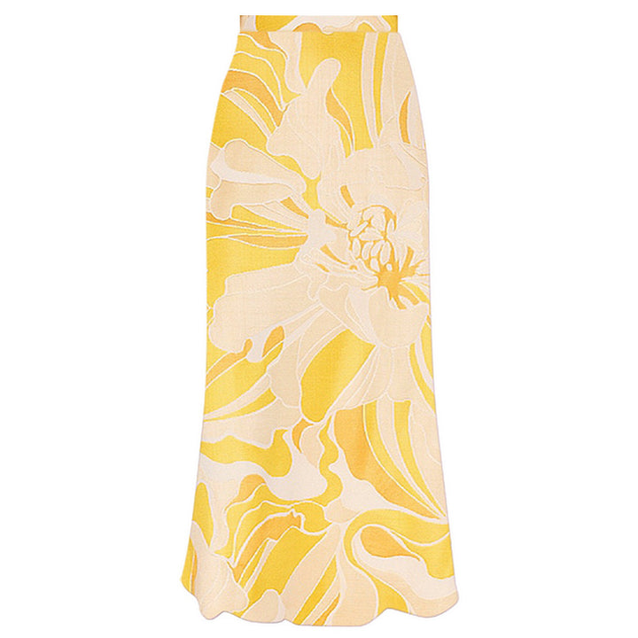 Damen Einteiler Schwimmanzug mit voluminösen Rüschen Drune