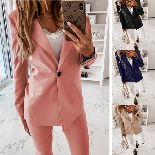 Damen eleganter Business Blazer Drune