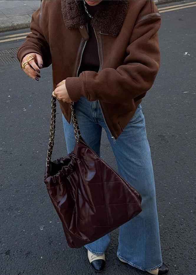 Drune | Fliegerjacke aus Schurwolle