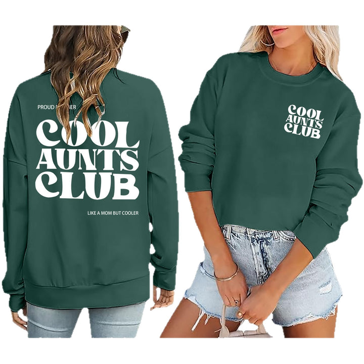 Damen Sweatshirt mit coolem Club-Motiv Drune