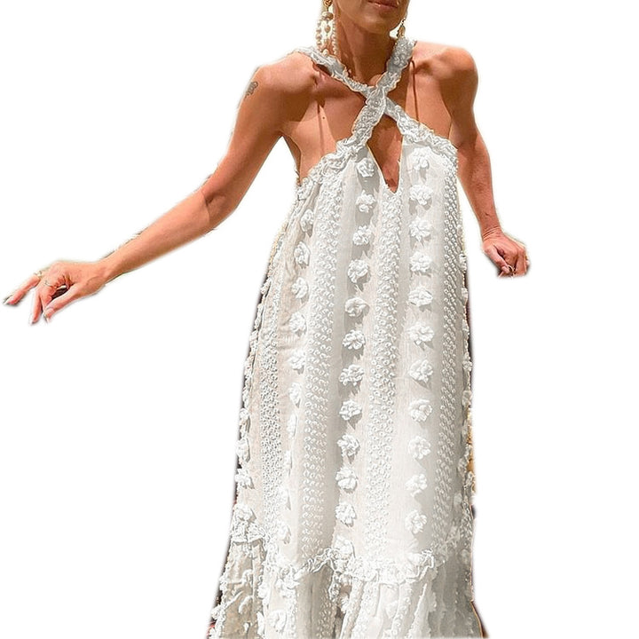 Damen Maxikleid Drune